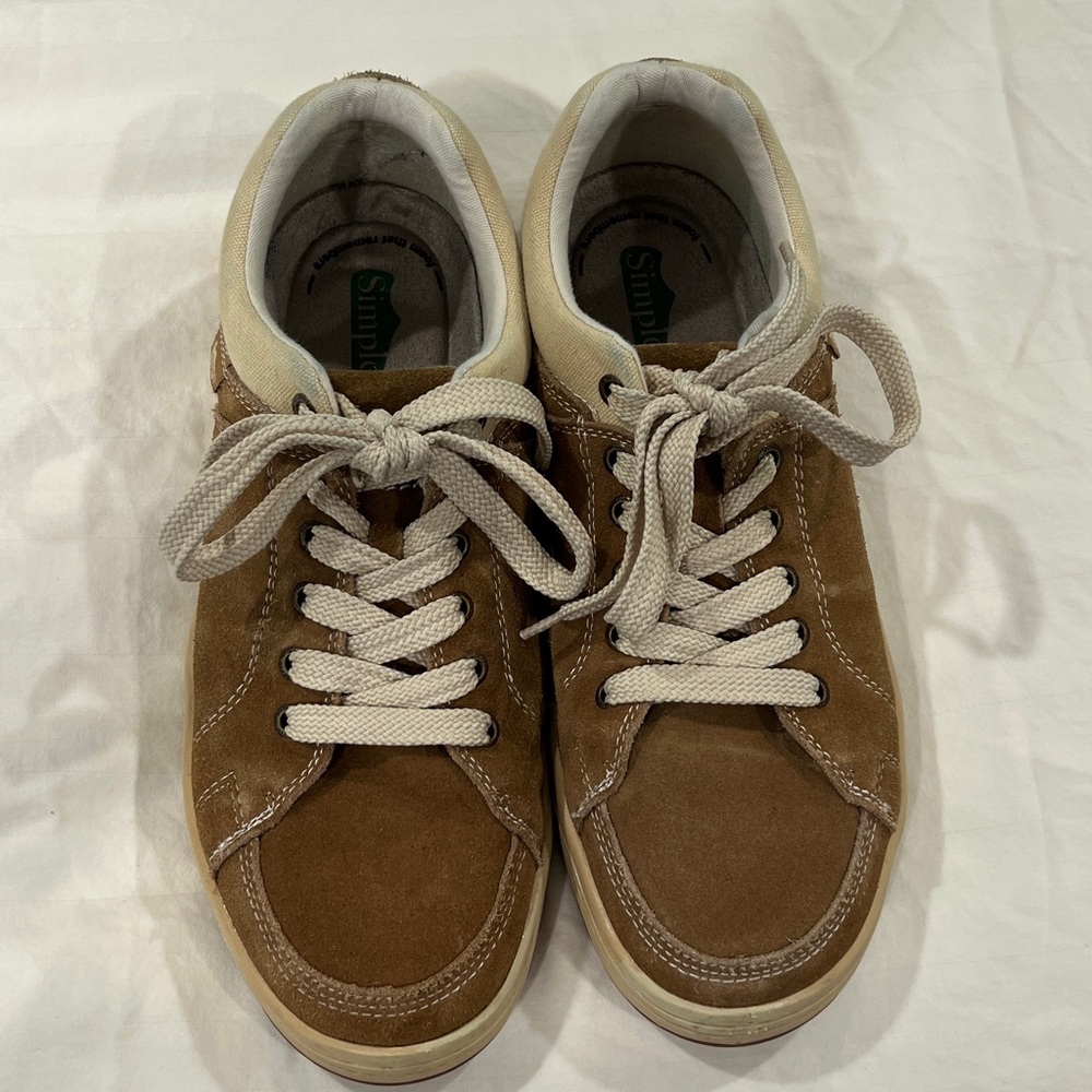 Simple Brown Suede Men's Shoes/Sneakers